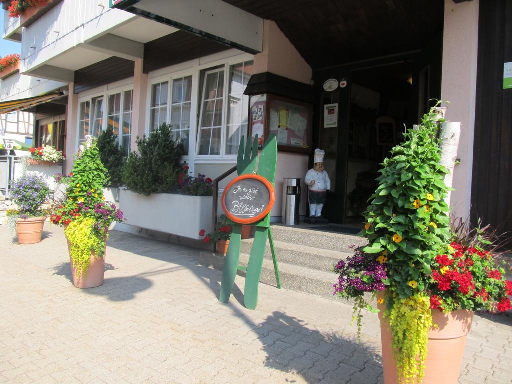 Hotel-Gasthof Hirschen Blumberg Esterno foto